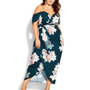 City Chic floral dress NWT